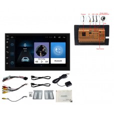 Автомагнітола 7' 2/32ГБ Android 11 Wi-Fi GPS 2xUSB 2 DIN 4x60Вт, 7011A