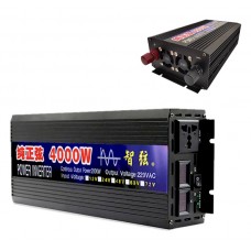 Інвертор автомобільний DC в AC 12-220В 4000Вт, правильна синусоїда