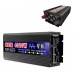 Інвертор автомобільний DC в AC 12-220В 4000Вт, правильна синусоїда, 106678
