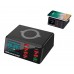 Мережна зарядна станція 8x USB та бездротова зарядка, PD QC3.0 LED, WLX-X9, 106707