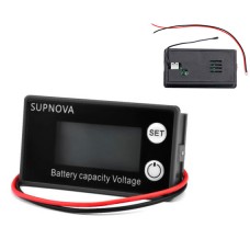 Індикатор заряду акумулятора % вольтметр 8-100В Li-ion LiFePO4, SUPNOVA