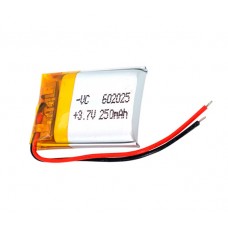 Акумулятор 602025 Li-pol 3.7В 250мАч для RC моделей GPS MP3 MP4