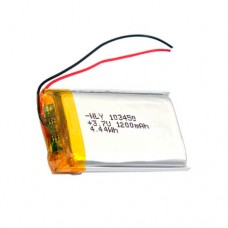 Акумулятор 103450 Li-pol 3.7В 1950мАг для DVR GPS MP4 MP3 смартфонів, 106646