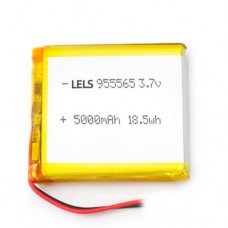 Акумулятор 955565 Li-pol 3.7В 5000мАч для Powerbank, планшетів, GPS
