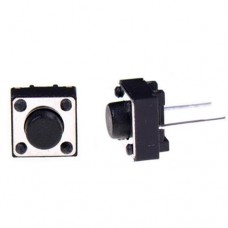 Кнопка тактова, мікрокрик 100шт, DIP 2 контакти, 6x6x5мм