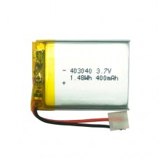 Акумулятор 403040 Li-pol 3.7В 400мАч для RC моделей DVR GPS MP3 MP4