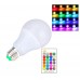 Світлодіодна E27 LED RGB 10Вт лампа, 16 кольорів з пультом ДУ, 104881