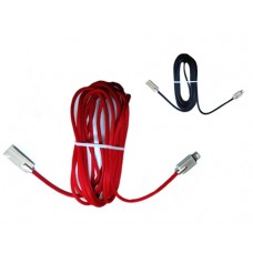 Кабель USB - Lightning 3м для Apple iPhone, iPad, iPod, в оплетці