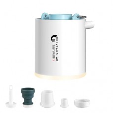 Насос електричний портативний 180л/хв 1300мАч з ліхтариком 3в1, Tiny Pump X