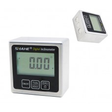 Кутомір електронний магнітний SHAHE, рівень, транспортир, інклінометр