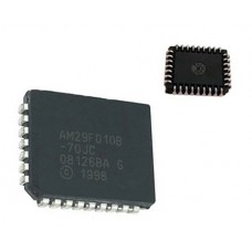 Чіп AM29F010B-70JC AM29F010 PLCC32, NOR Flash пам'ять 1 Мб Чіп AM29F010B-70JC AM29F010 PLCC32, NOR Flash пам'ять 1 Мб