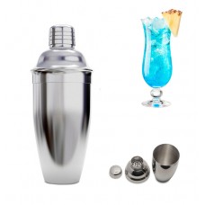 Шейкер європейський барний для приготування напоїв коктейлів, нержавіюча 350мл