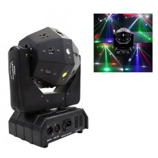 Стробоскоп лазерний, LED світлодіодна голова, що обертається RGB 120Вт, М'яч