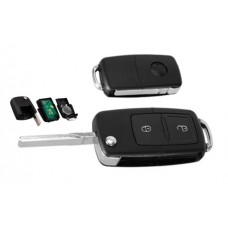 Ключ запалювання, чіп ID48 1J0959753AG 2 кнопки HU66 для VW Golf Passat