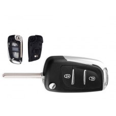 Викидний ключ, корпус під чіп, 2кн DKT0269, Peugeot, VA2, NEW