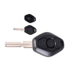 Ключ заготовка, корпус під чіп, 3кн, BMW, HU58