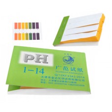 Лакмусовий індикаторний папір pH тест полоски pH1-14, 72шт
