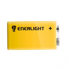 Батарейка крона Enerlight 6F22 9В, батарея, сольова