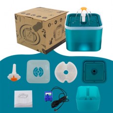 Питний фонтан для котів собак 2л USB з фільтром, автопоїлка