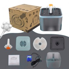 Питний фонтан для котів собак 2л USB з фільтром та датчиком руху