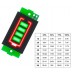 Модуль LED індикації 1S-8S рівня заряду Li-ion акумуляторів, зелений, 105729
