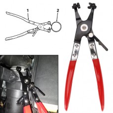 Знімач пружинних хомутів 45мм, кліщі прямі, щипці