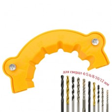 Насадка для заточування та шліфування свердл 4-12мм на шліфувальний диск