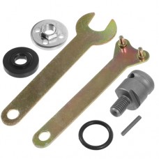 Адаптер для встановлення відрізних дисків УШМ на вал електродрилі