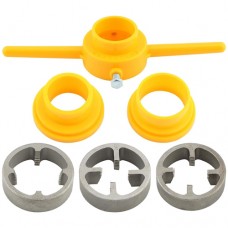 Набір сантехнічний ручний для нарізки різьблення пластикових ППР труб 6речей