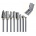 Набір борфрез по металу 8шт, хвостовик 6мм карбід вольфраму, в кейсі, 107168