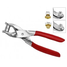 Пробійник щипці для встановлення люверсів заклепок 4мм та 40 люверсів, метал