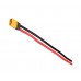 Кабель силовий Amass XT60 15см 12AWG 60А для акумуляторів, 107102