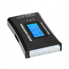 Тестер блоків живлення ATX, BTX, ITX з РК-дисплеєм 20/24pin SATA Molex Тестер блоків живлення ATX, BTX, ITX з РК-дисплеєм 20/24pin SATA Molex