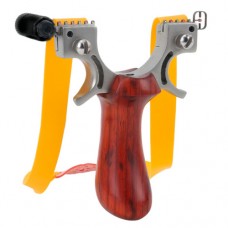 Рогатка з нічним прицілом та рівнем для спорту, риболовлі, ручка під дерево