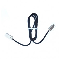 Кабель USB - Lightning 1м для Apple iPhone, iPad, iPod, в оплетці