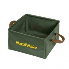Відро складане квадратне 13л для кемпінгу, портативна раковина, Naturehike