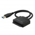 Перехідник USB 3.0 – SATA 2.5/3.5 для жорсткого диска HDD SSD до 5Гбіт/с з БП, 106349