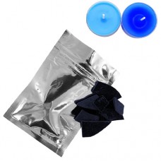 Барвник сухий для свічок з воску парафіну стеарину 10г, синій сапфір