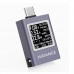 USB тестер струму, напруги, ємності, Type-C, Hidance HDC-085C, 107225