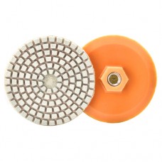 Диск алмазний полірувальний 80x3.5мм 150гріт M10 по каменю для болгарки УШМ