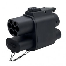 Адаптер CCS2 на CCS1 Type2 AC+DC, 350А 350кВт 1000В, GUWIEYG