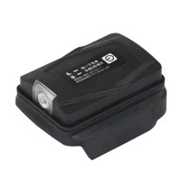 Адаптер живлення від акумулятора Makita 18В з USB та LED-ліхтарем