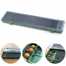 Коробка для коропових оснасток 345x80x25мм з тримачем, поводочниця