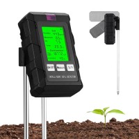 Аналізатор ґрунту 6в1 вимірювач pH, родючості, вологості, температури, освітлення, ST-03