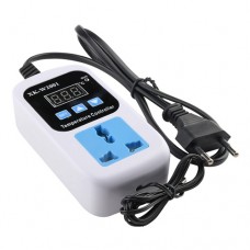 Терморегулятор цифровий розетка -50110С 220В 10А XK-W2001, виносний датчик