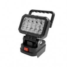 Світлодіодний ліхтар для акумулятора 14.4/18В Makita LXT, 15LED 15Вт 1600лм Світлодіодний ліхтар для акумулятора 14.4/18В Makita LXT, 15LED 15Вт 1600лм