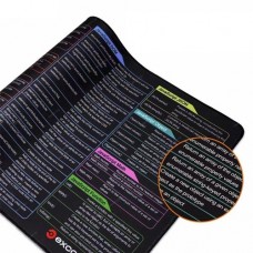 Ігрова поверхня, великий килимок для мишки 80x30см, Excovip JavaScript