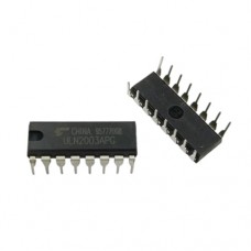 Чіп ULN2003APG 10ШТ ULN2003 DIP-16, Toshiba, Транзисторне складання Дарлінгтона