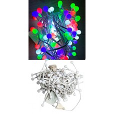Гірлянда світлодіодна новорічна кольорова Маленькі Кульки 100 LED 3м