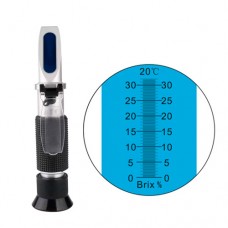 Рефрактометр для цукру соку вина, тестер цукристості 0-32% Brix ATС RZ113